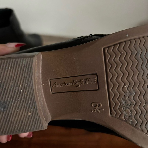 American Eagle Black Ankle Boots - Picture 5 of 5
